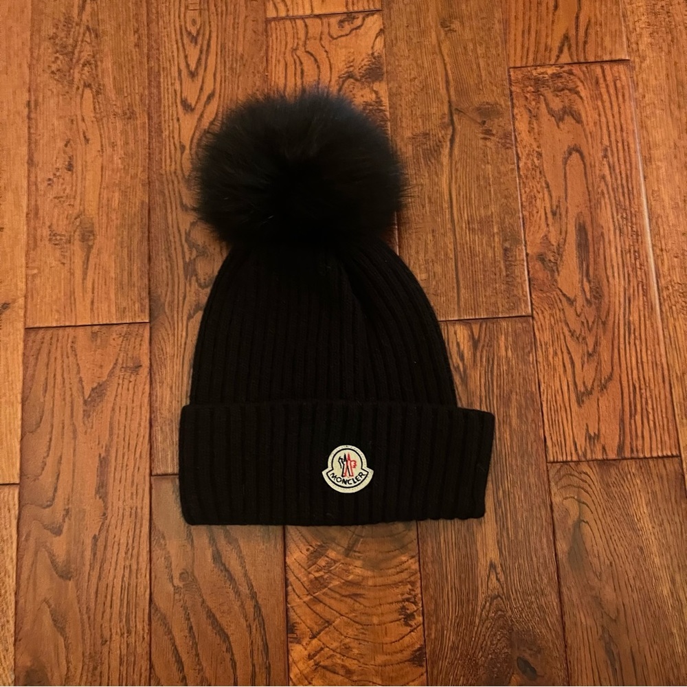 Moncler detachable beanie rib knit hat - COPY